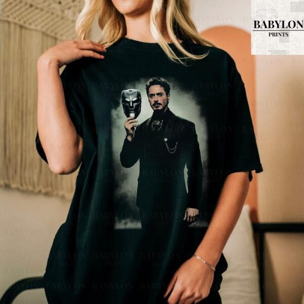 Feye Shop Doctor Doom Robert Downey Jr T Shirt Marvel Movie Poster Shirt Disney Sweatshirt Iron Man Shirt Gift Shirt Victor Von Doctor Doom Disney Tee