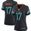 Jaylen Waddle Miami Dolphins Nike Women's 2025 Rivalries Collection Game Jersey - Pitch Blue