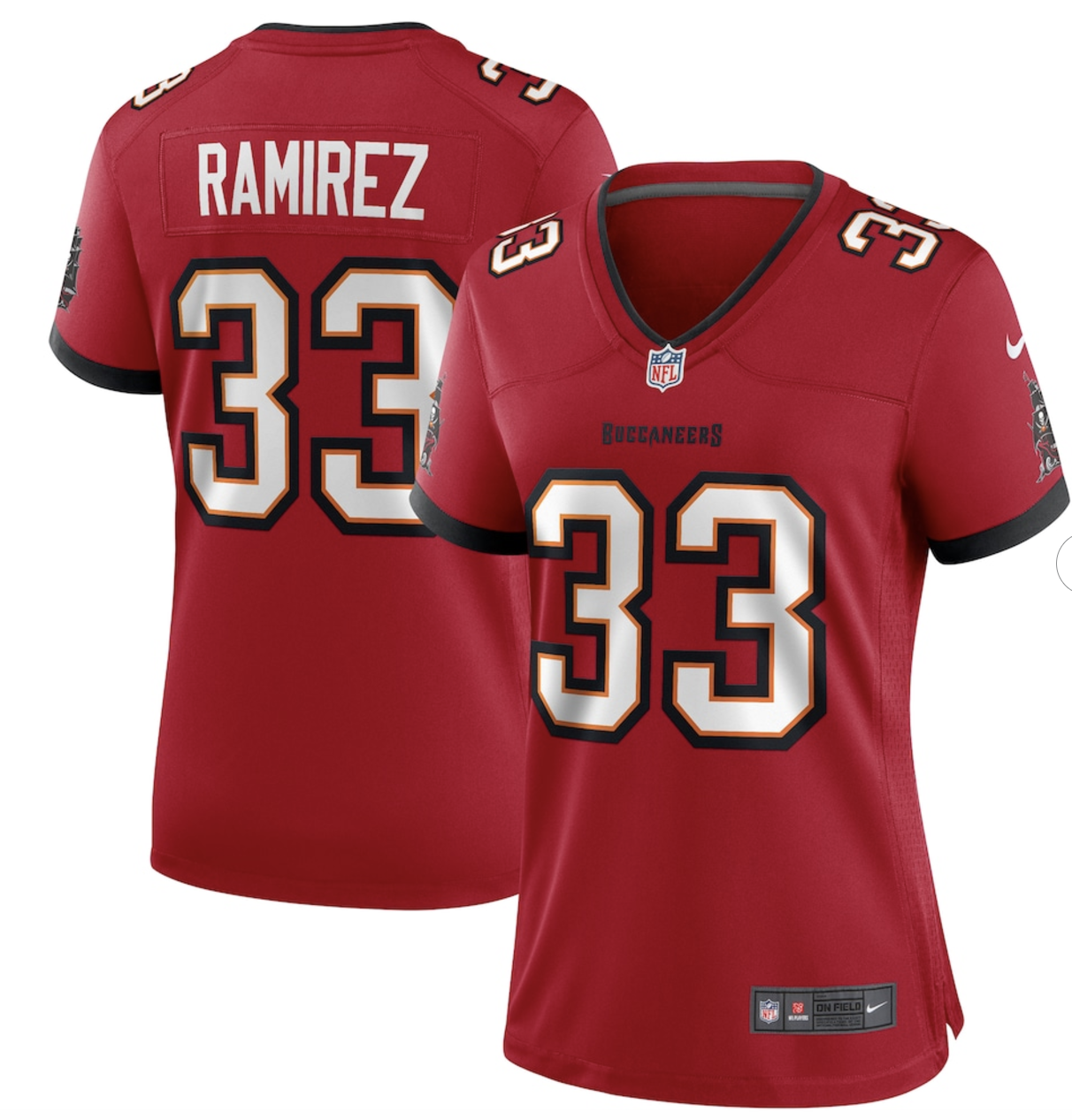 José Ramírez Tampa Bay Buccaneers Nike Women's Team Game Jersey - Red