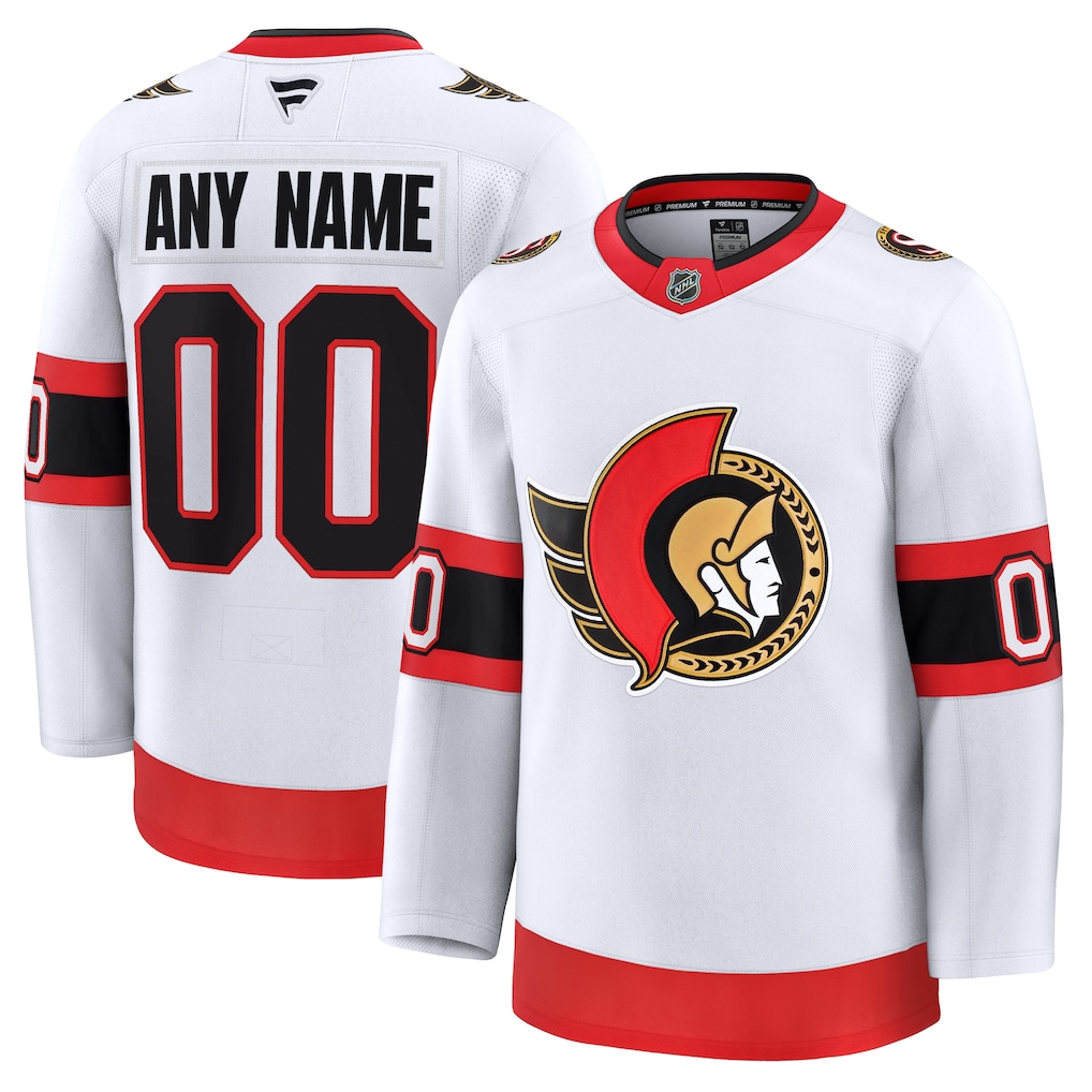 Ottawa Senators Fanatics 2024 Hockey Fights Cancer Custom Practice Jersey - White