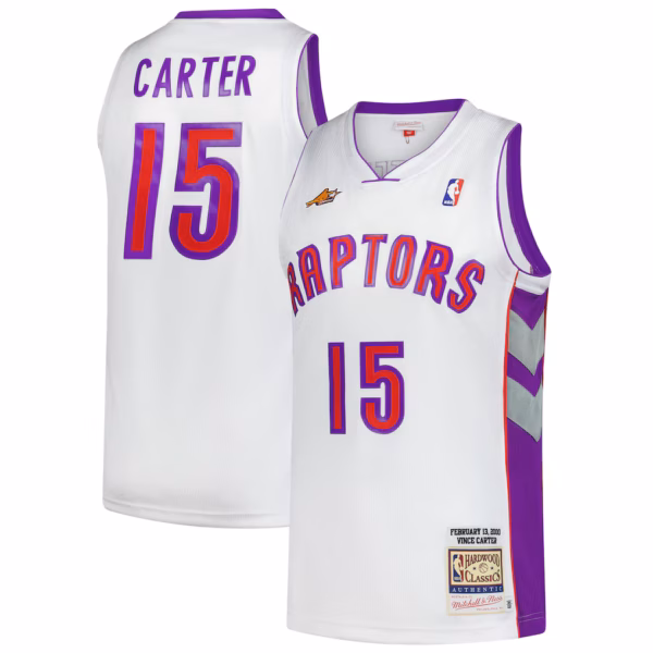 Vince Carter Toronto Raptors Mitchell & Ness 2000 NBA All-Star Game Authentic Jersey - White