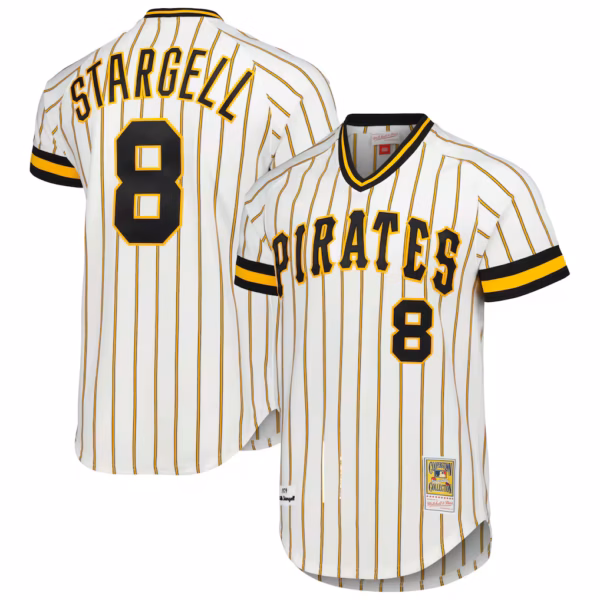 Willie Stargell Pittsburgh Pirates Mitchell & Ness 1979 Throwback Authentic Jersey - Gold