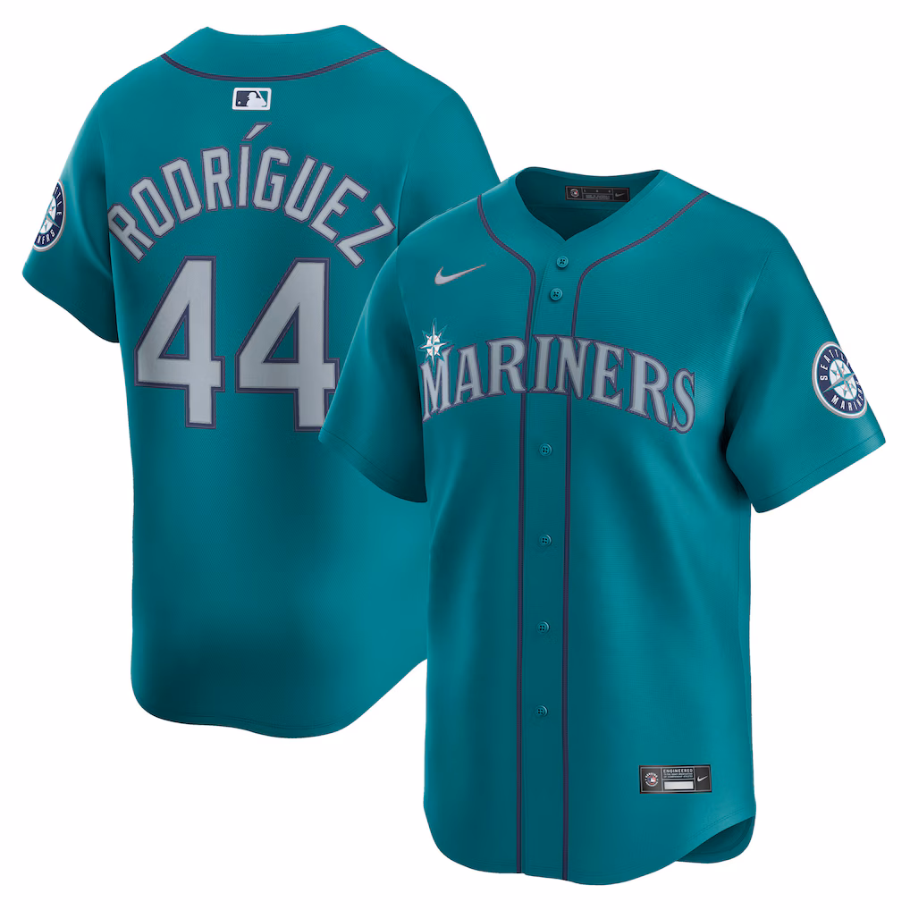 Julio Rodríguez Seattle Mariners Nike Alternate Limited Player Jersey - Teal