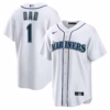 Seattle Mariners Nike #1 Dad Home  Jersey - White