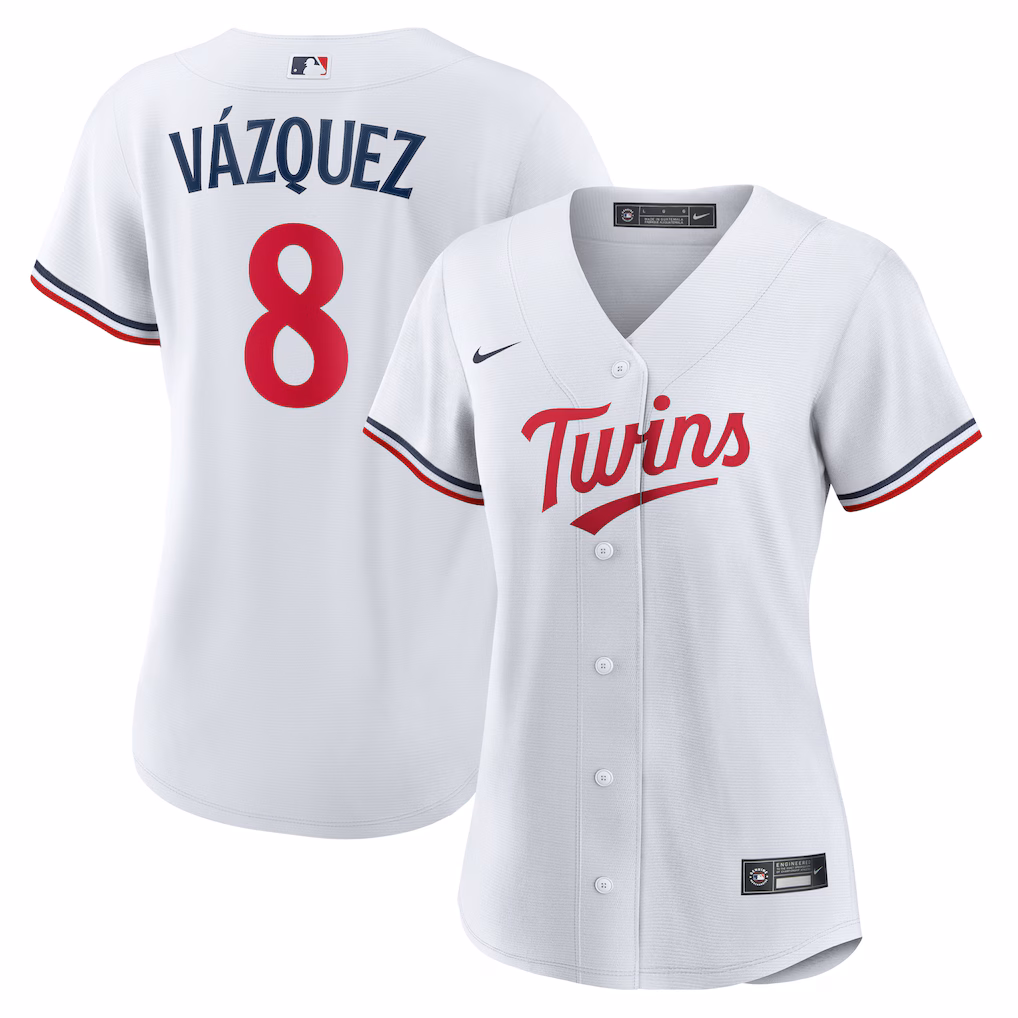Christian Vázquez Minnesota Twins Nike Women's Home Jersey - White