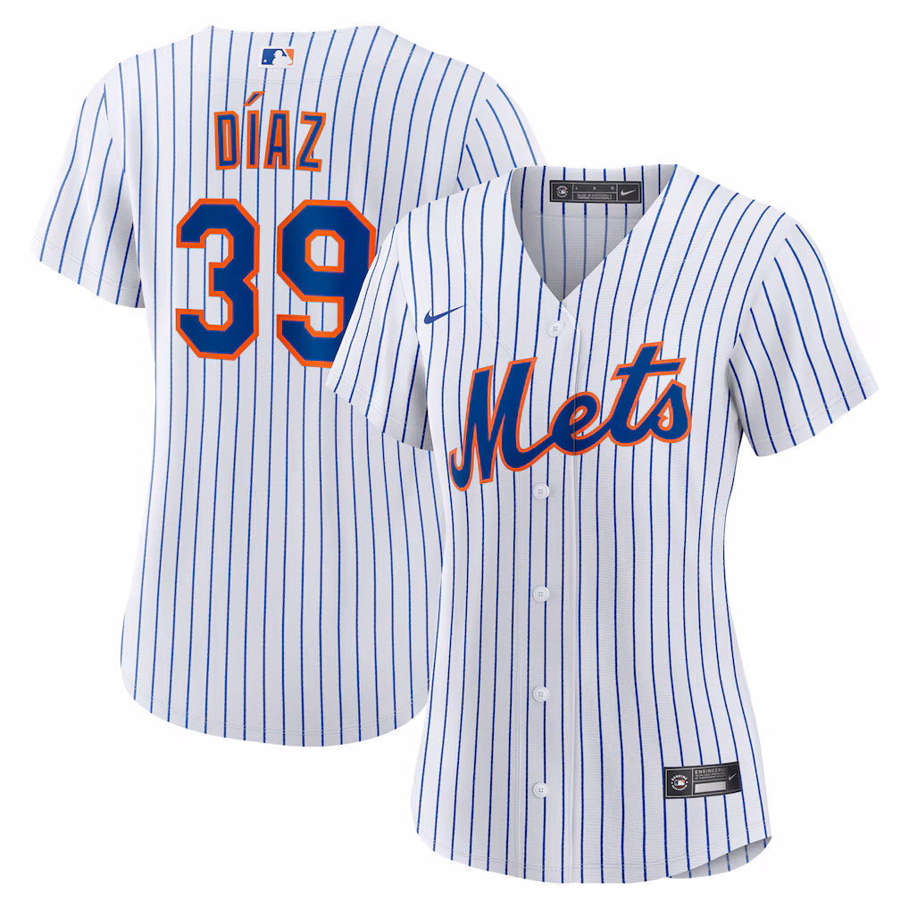 Edwin Díaz New York Mets Nike Women's Home Jersey - White