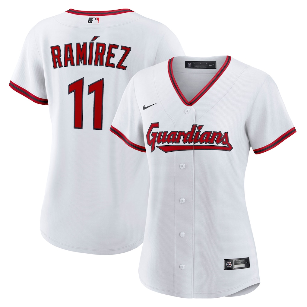 José Ramírez Cleveland Guardians Nike Women's Home Jersey - White