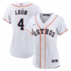Pedro León Houston Astros Nike Women's Home  Jersey - White