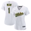 Athletics Nike Women's #1 Mom Home  Jersey - White