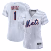 New York Mets Nike Women's #1 Bride Home  Jersey - White