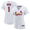 St. Louis Cardinals Nike Women's #1 Bride Home  Jersey - White