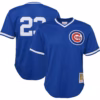 Ryne Sandberg Chicago Cubs Mitchell & Ness Youth Cooperstown Collection Mesh Batting Practice Jersey - Royal