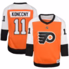 Travis Konecny Philadelphia Flyers Youth Home  Player Jersey - Burnt Orange